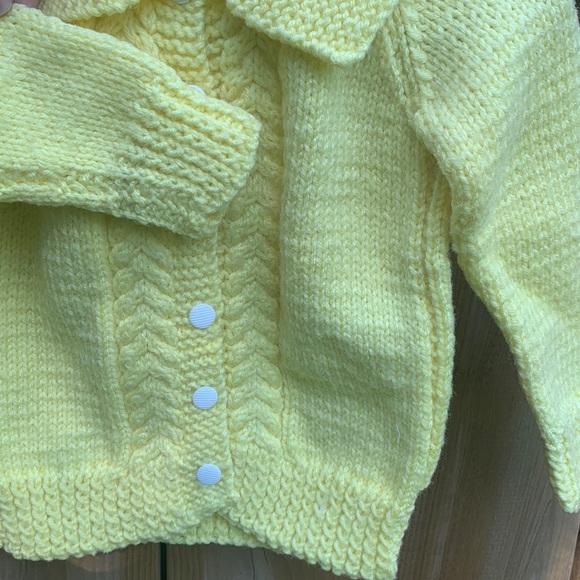 Handmade Knit Spring Jacket - Picture 4 of 7